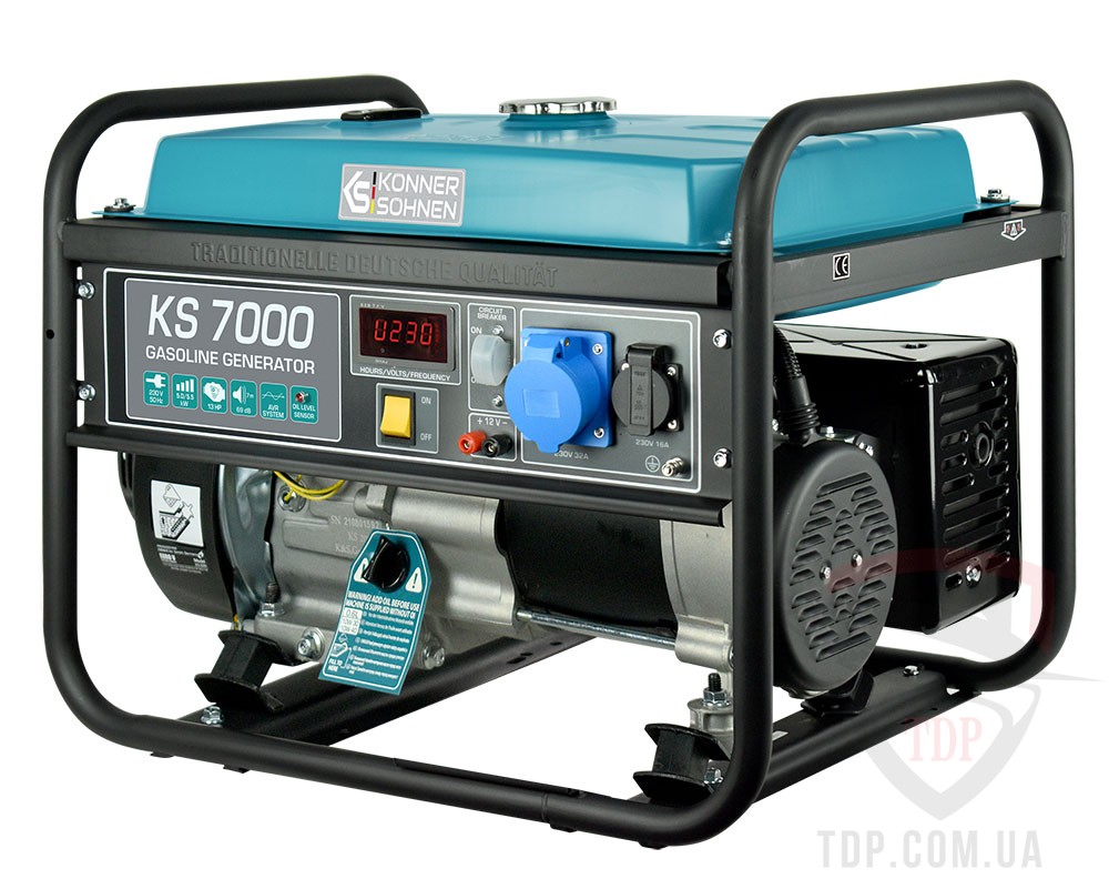 Бензиновый генератор Konner&Sohnen KS 7000 - Фото №6