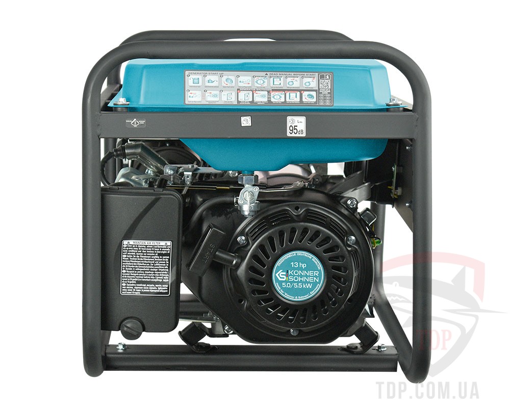 Бензиновый генератор Konner&Sohnen KS 7000 - Фото №3