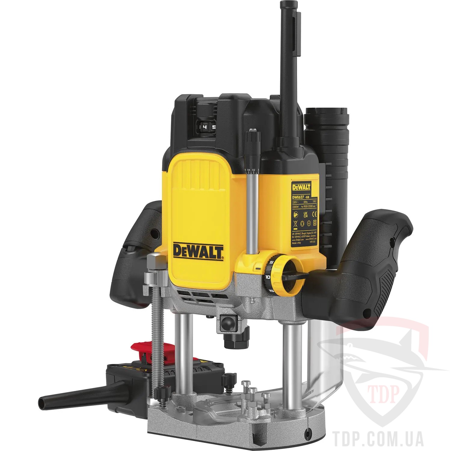Фрезер мережевий DeWALT 2300 Вт DWE627KT - Фото №3
