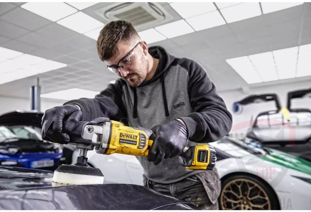 Полірувальна машина акумуляторна DeWALT XR Li-Ion 18В (DCM849P2) - Фото №3