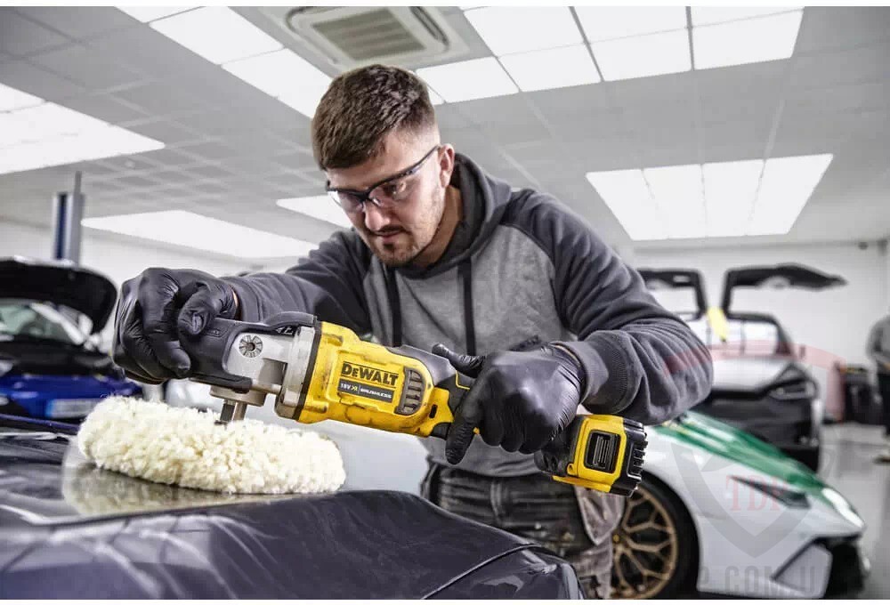 Полірувальна машина акумуляторна DeWALT XR Li-Ion 18В (DCM849P2) - Фото №4