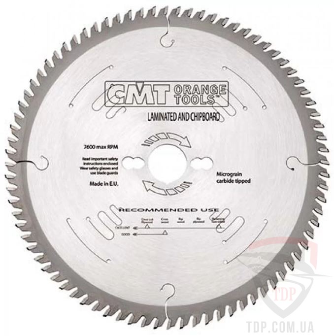 Оснастка Пильний диск CMT по фанері 160x20x48z (281.160.48H)