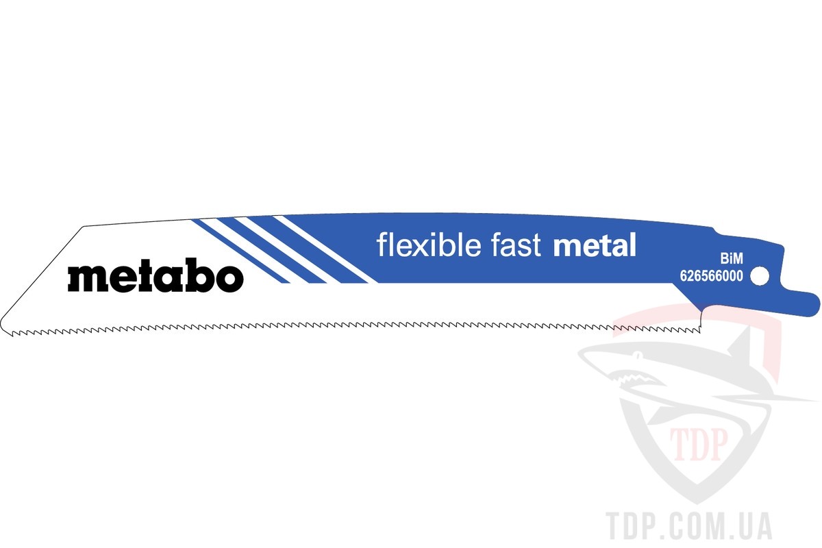 Оснастка Полотно для шабельних пил Metabo Flexible Fast Metal 150мм 5 шт (626566000)