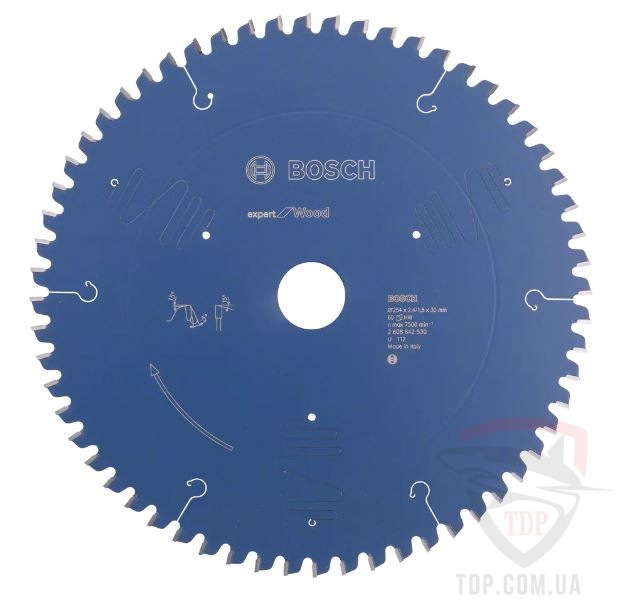 Пильные диски Пильний диск по дереву Bosch 300x30x72z K2.4/1.8 Expert for Wood