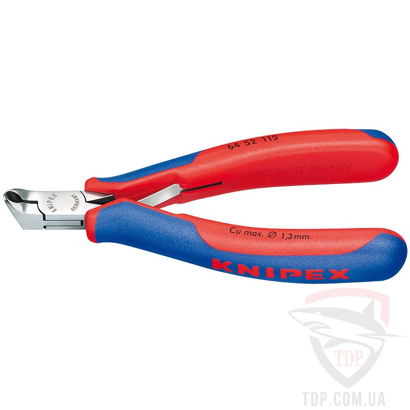 Ручной инструмент Кусачки торцевые Knipex для электроники 115 мм (64 52 115)