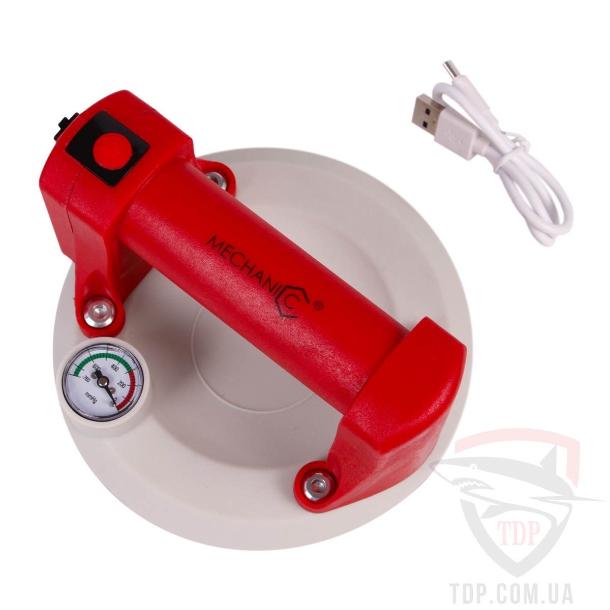 Присоска вакуумна електрична Mechanic PowerFix 150 AUTO (89568442121) - Фото №5