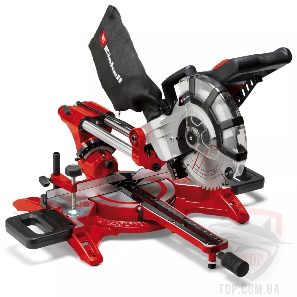 Коронки Пила торцовочна Einhell TC-SM 2131/1 Dual 1800Вт 210мм (4300390)