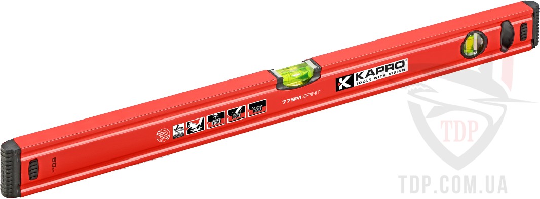 Уровень строительный KAPRO Spirit  New 60 см магнитный (779-40-60m)