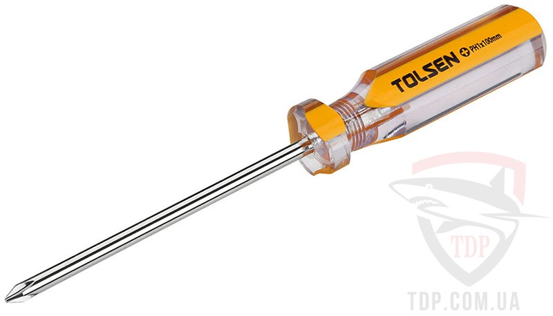 Ручной инструмент Отвертка крестовая РН0*75 мм TOLSEN (T20021)