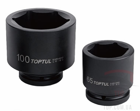 Головка торцевая ударная TOPTUL 1-1/2" 75мм (KABA4875)