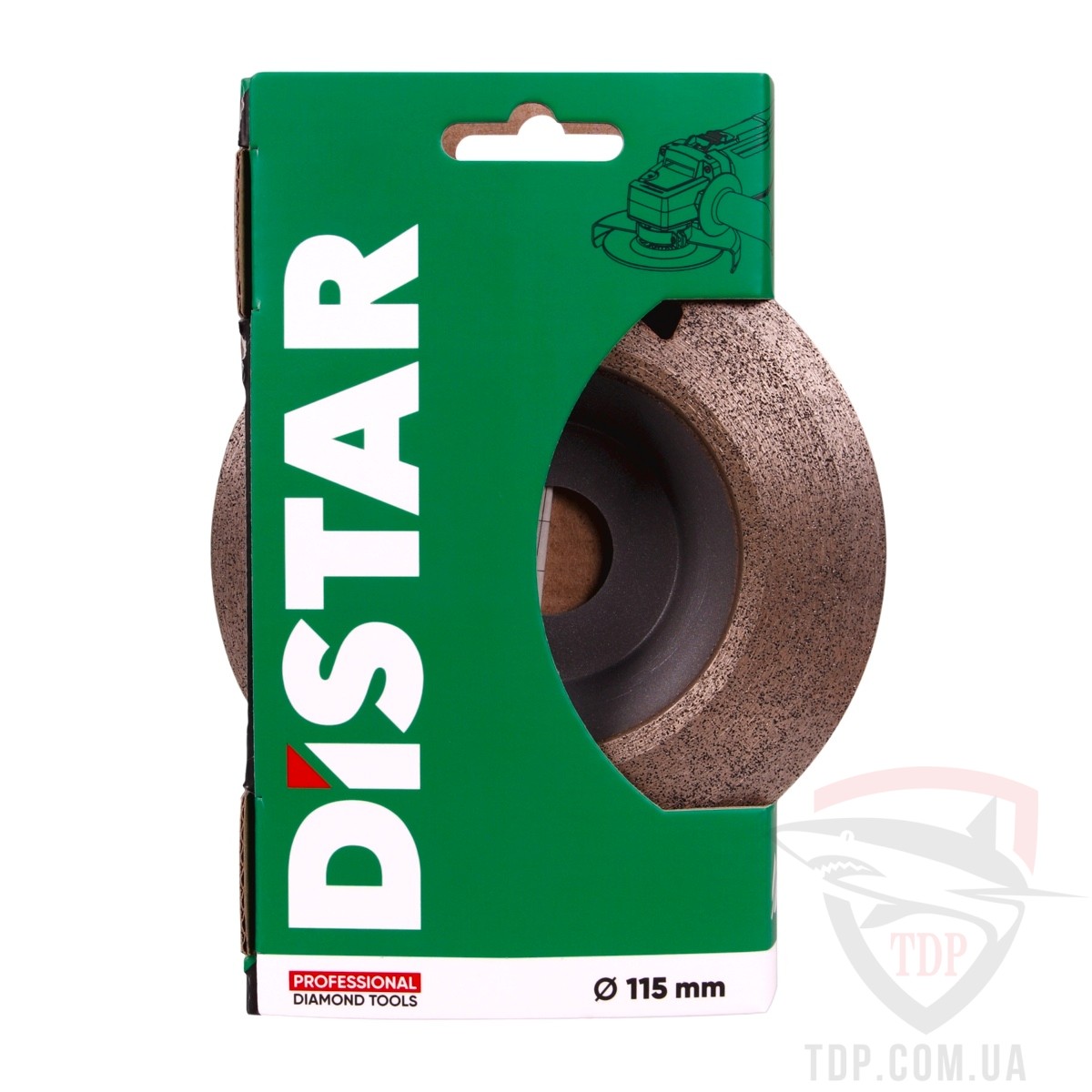 Фреза алмазна по керамограніту Distar SoftEDGE DGM-S 115x22.22мм (10170429045) - Фото №5