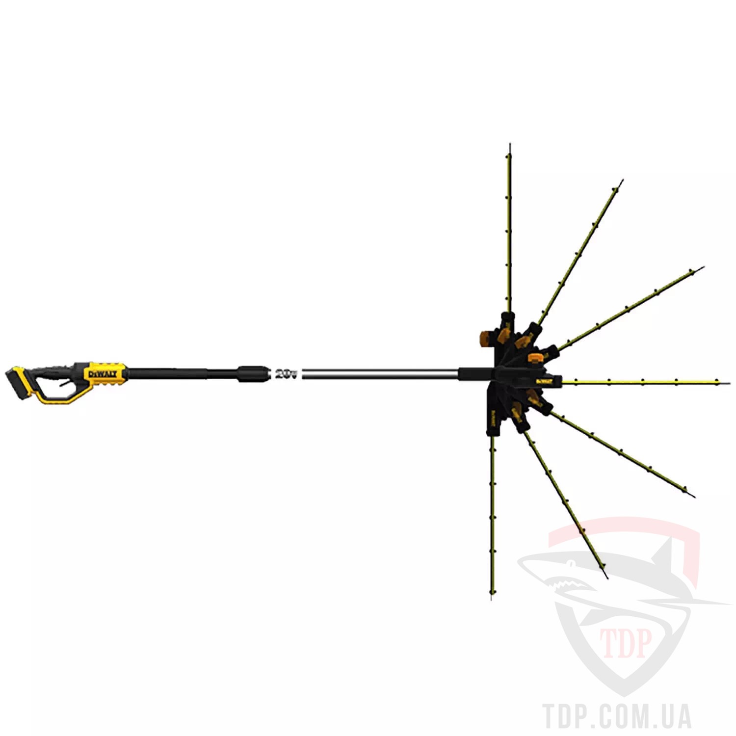 Кущоріз акумуляторний DeWALT 18 В (DCMPH566N) - Фото №3