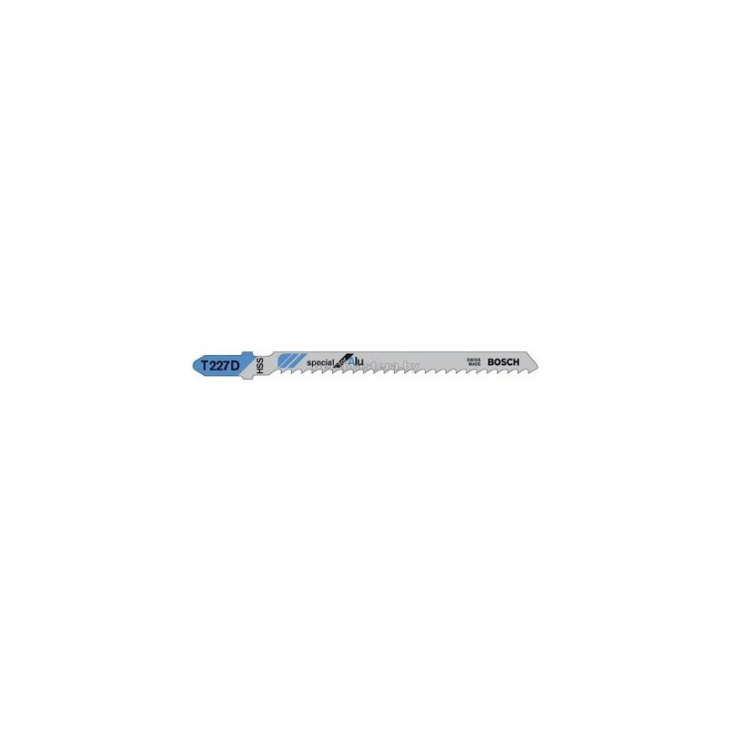 Пилки для лобзика Набор полотен для лобзика Bosch T227D 100 мм HSS 3шт (2608631671-720)