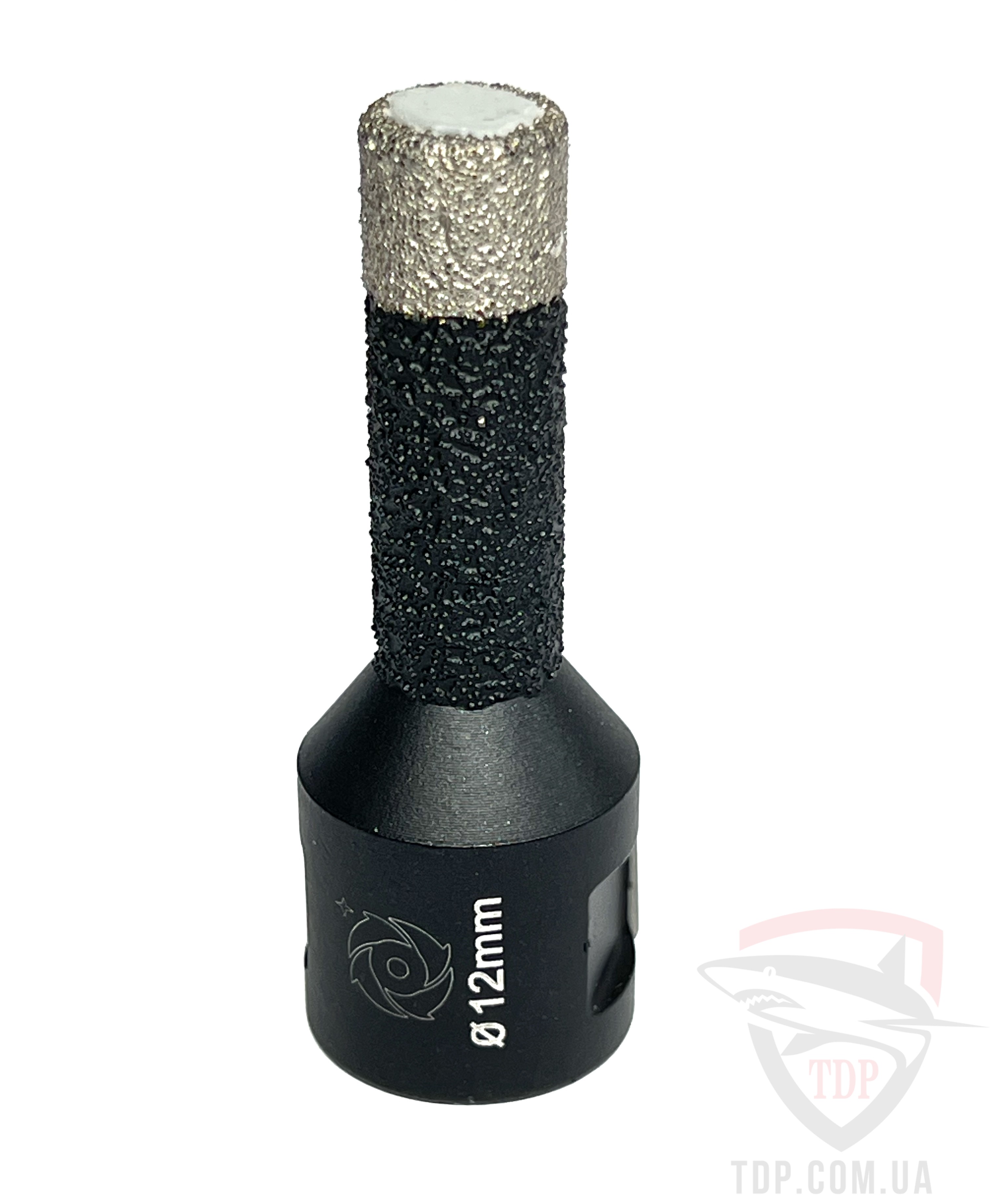 Алмазный инструмент Коронка алмазна Алмаз-Абразив 12 мм Black на КШМ M14 (04713)