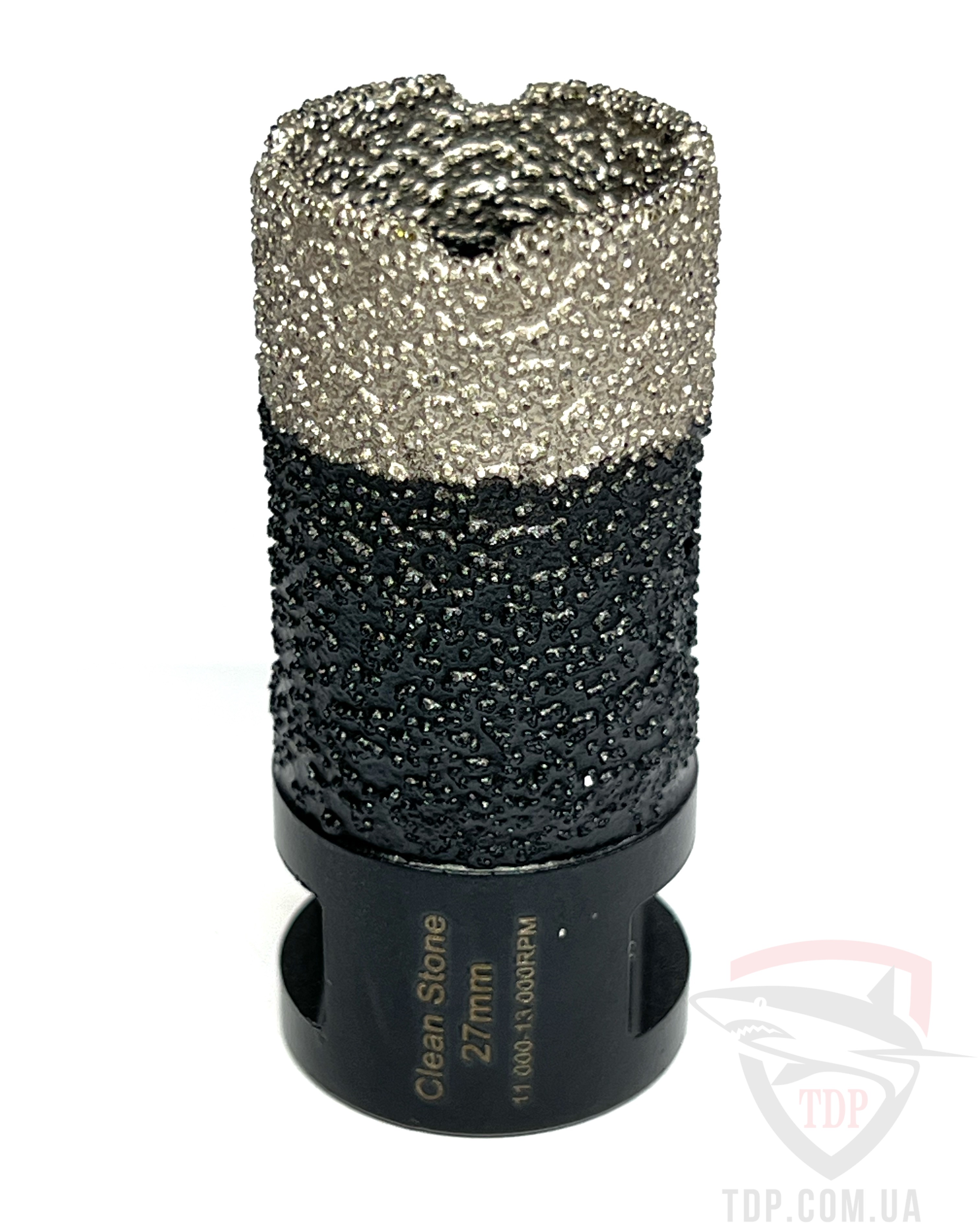 Алмазный инструмент Коронка алмазна Алмаз-Абразив 27 мм Black на КШМ M14 (04721)