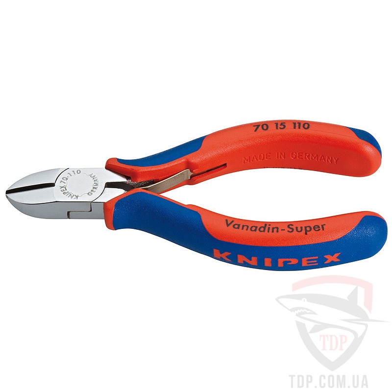 Ручной инструмент Кусачки боковые Knipex 110 мм (70 15 110)