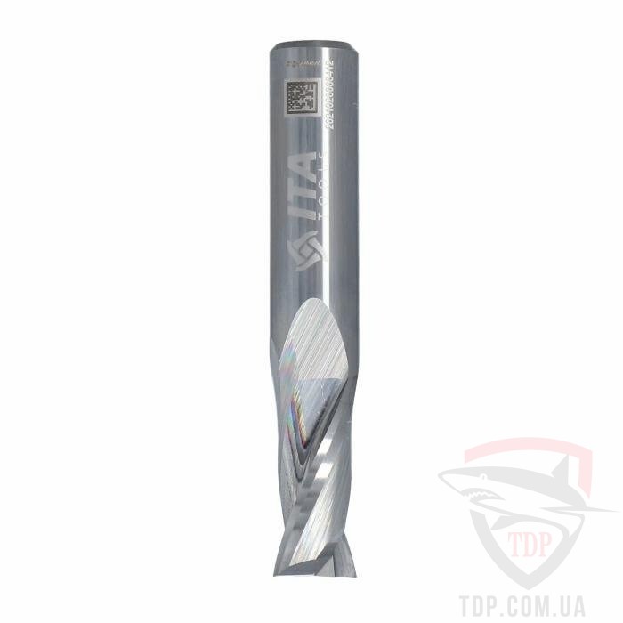 Фрезы для ЧПУ Фреза плоска спіральна Ita Tools D12 d12 L70 h25 (SQ01.12.025.070.12R)