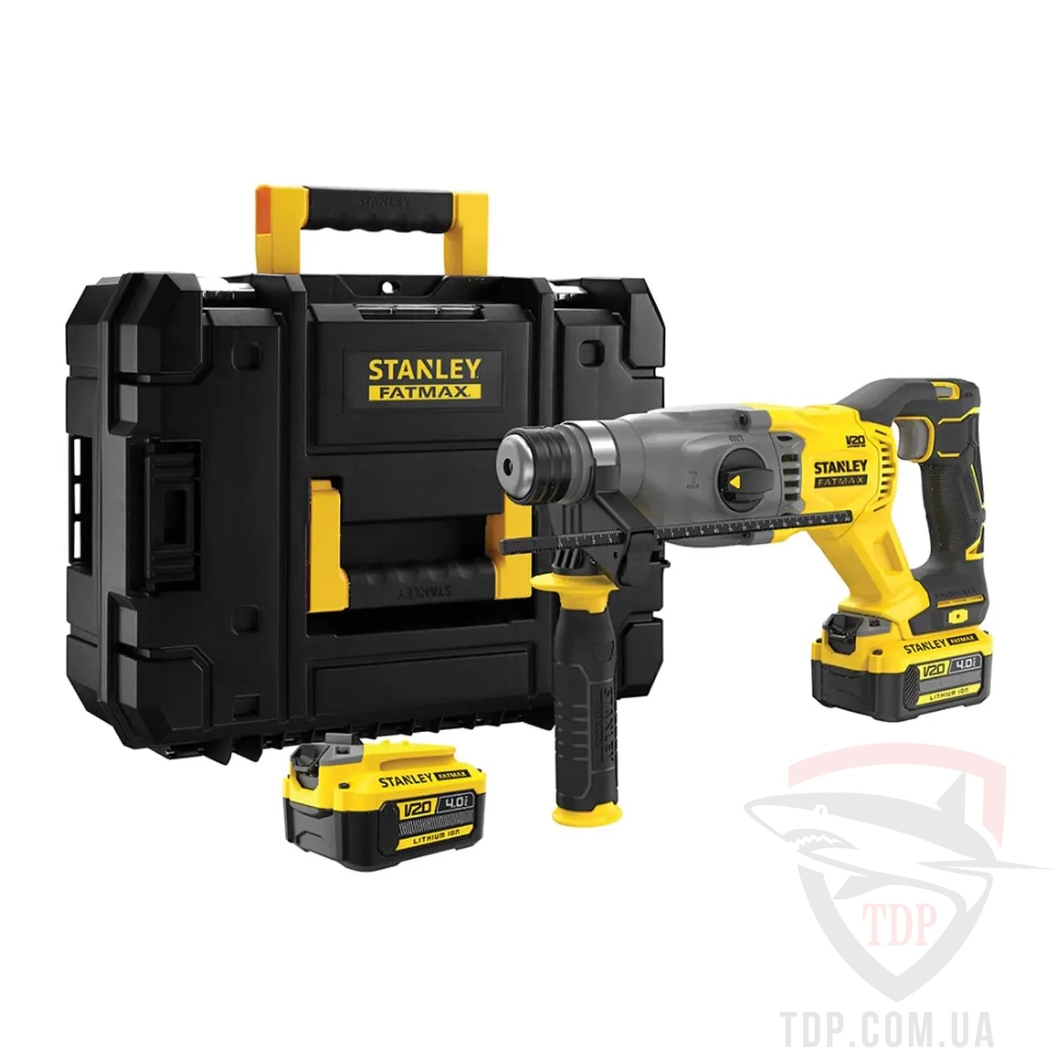Электроинструмент Перфоратор акумуляторний STANLEY FatMax SDS-Plus Li-Ion 18В (SFMCH900M22)