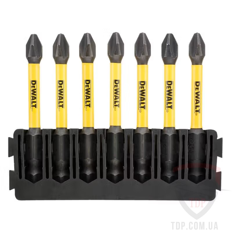 Биты и адаптеры Набір біт DeWALT FlexTorq 57 мм PH2 (DT70817)