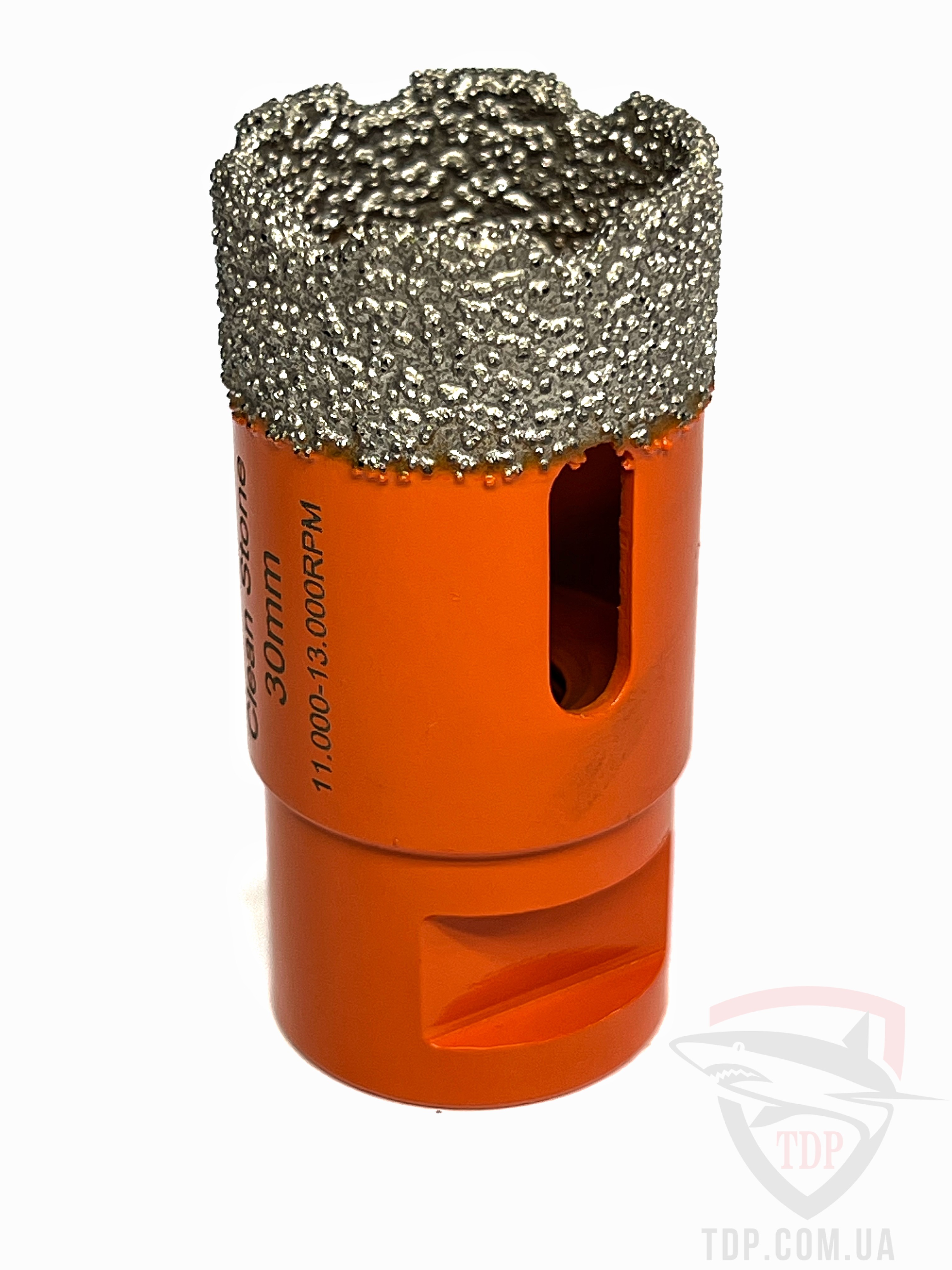 Алмазный инструмент Коронка алмазна Алмаз-Абразив 30 мм Orange на КШМ M14 (04012)