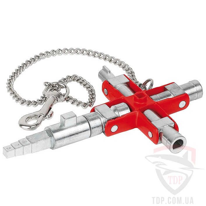 Ручной инструмент Универсальный ключ Knipex для строительства (00 11 06 V01)