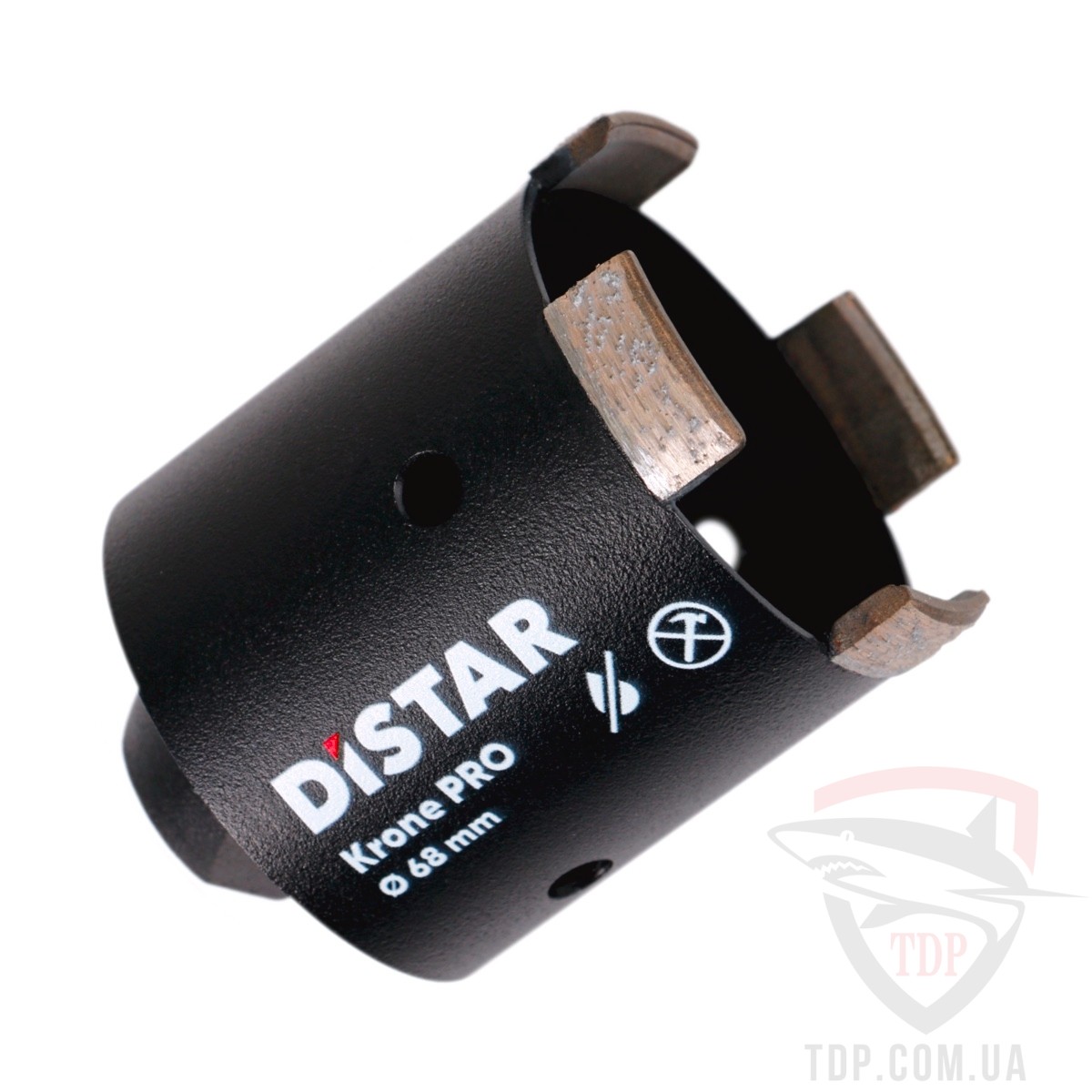 Алмазный инструмент Свердло алмазне по бетону і цеглі Distar Krone PRO 68x65xM16 (10170085444)