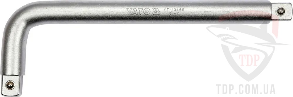 Ручной инструмент Вороток YATO L-подібний 300x100 мм 3/4" (YT-13465)