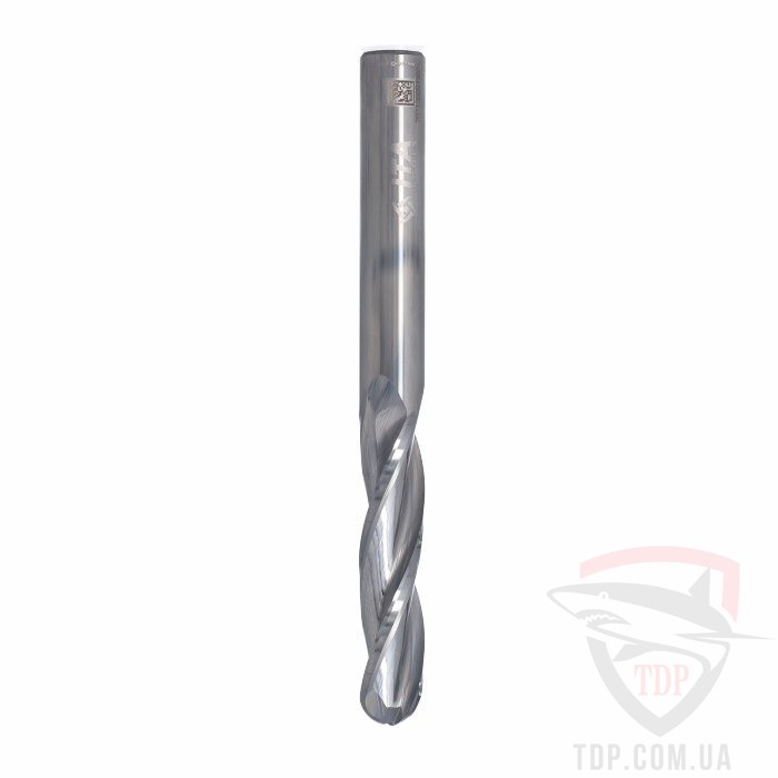 Фрезы для ЧПУ Фреза спіральна сферична Ita Tools D10 d10 L100 h45 R5 (SQ31.10.045.100.10R)
