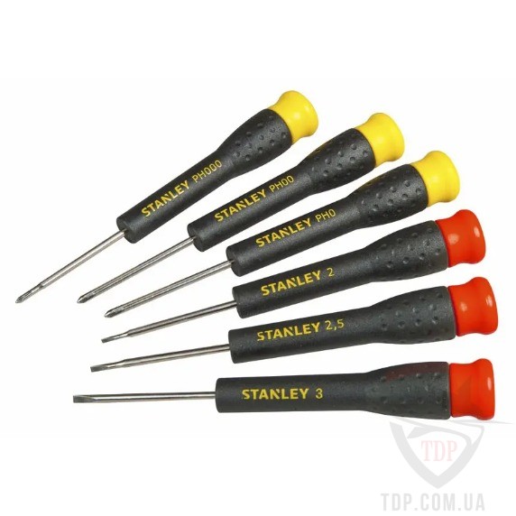 Ручной инструмент Набір викруток точної механіки STANLEY 6 шт (STHT0-62632)