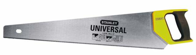 Ножовка по дереву Stanley Heavy Duty Universal 550 мм 7TPI (1-20-009)