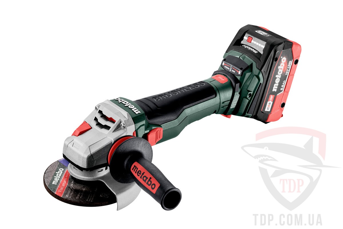 УШМ (Болгарки) Аккумуляторная угловая шлифмашина Metabo WB18LTX BL 15-125 Quick