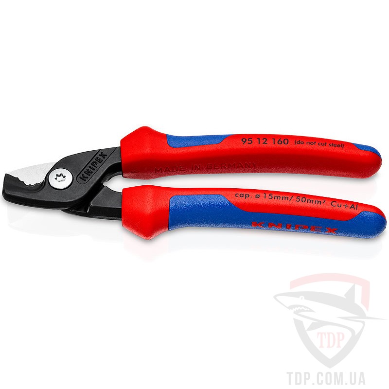 Ручной инструмент Ножницы для резки кабелей Knipex StepCut (95 12 160)