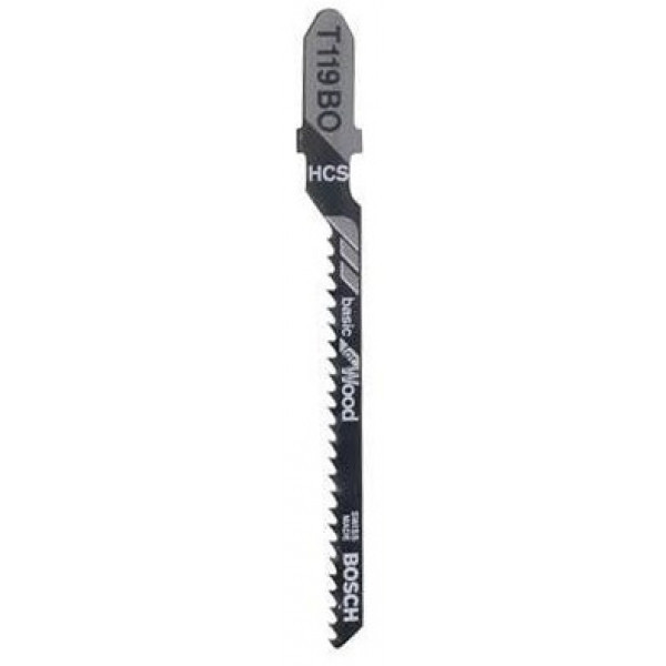 Набор полотен для лобзика Bosch T 119 ВO HCS 100 шт (2608637879)