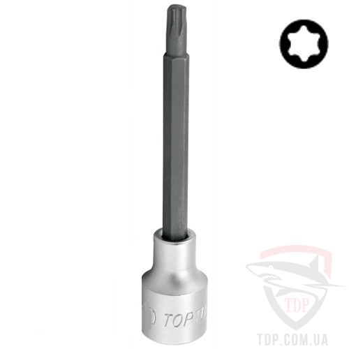 Биты и адаптеры Головка с битой TORX T55х140 мм 1/2" TOPTUL (BCVA1655)  