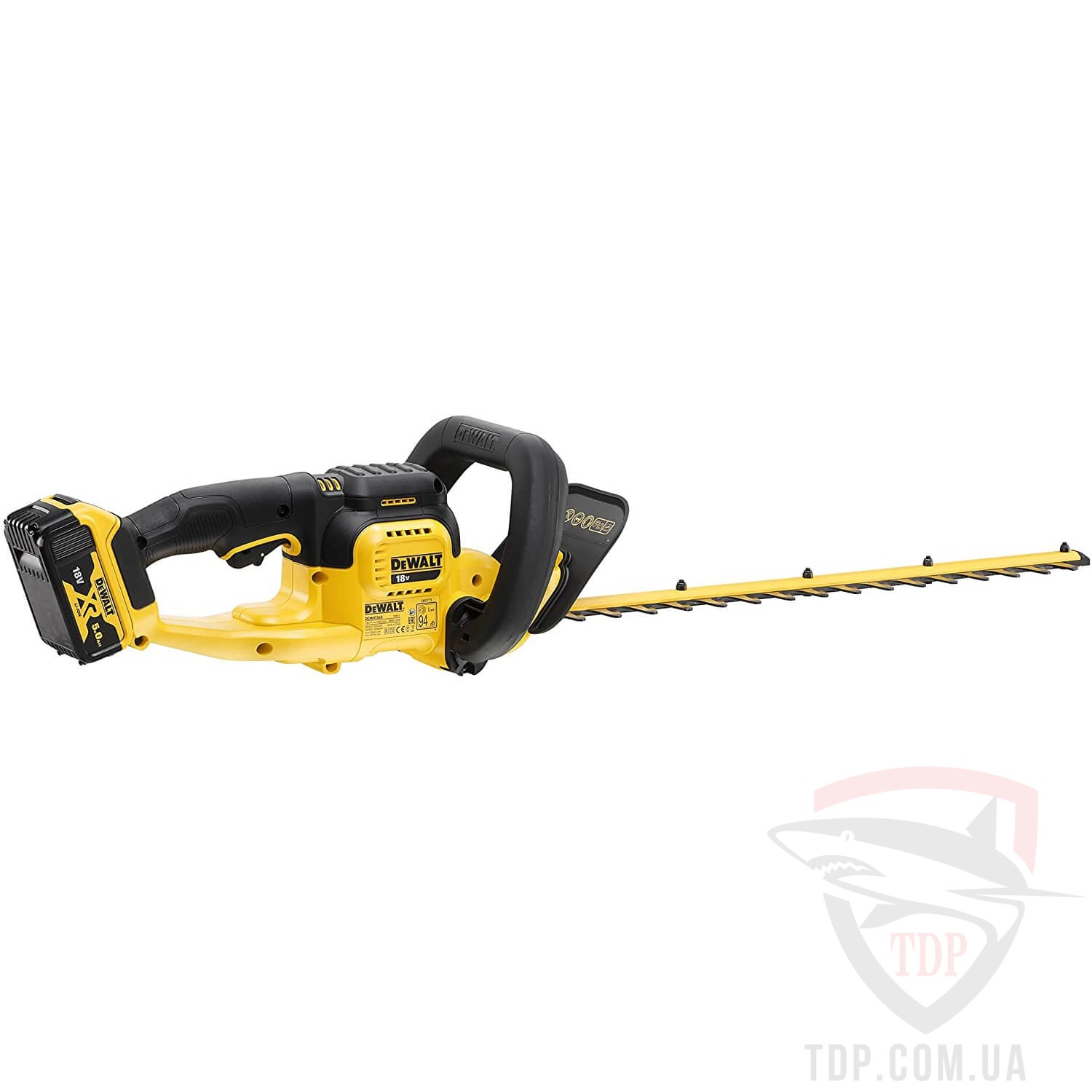 Кущоріз акумуляторний DeWALT 18 В 5 Ач (DCMHT563P1) - Фото №4