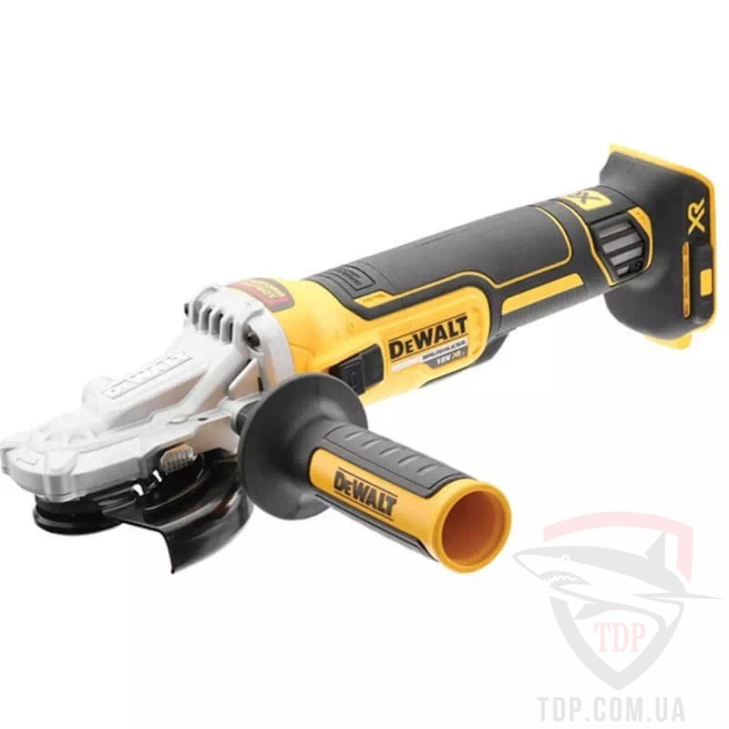 Шліфмашина кутова акумуляторна DeWALT 18 B XR Li-lon (DCG405FN) - Фото №2