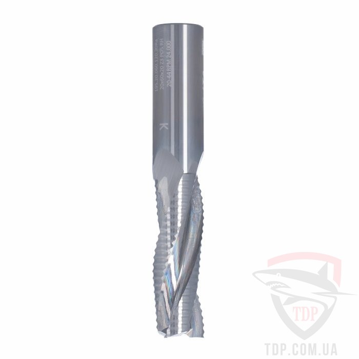 Фрезы для ЧПУ Фреза спіральна зі стружколомом Ita Tools D20 d20 L120 h60 (SR33.20.060.120.20R)