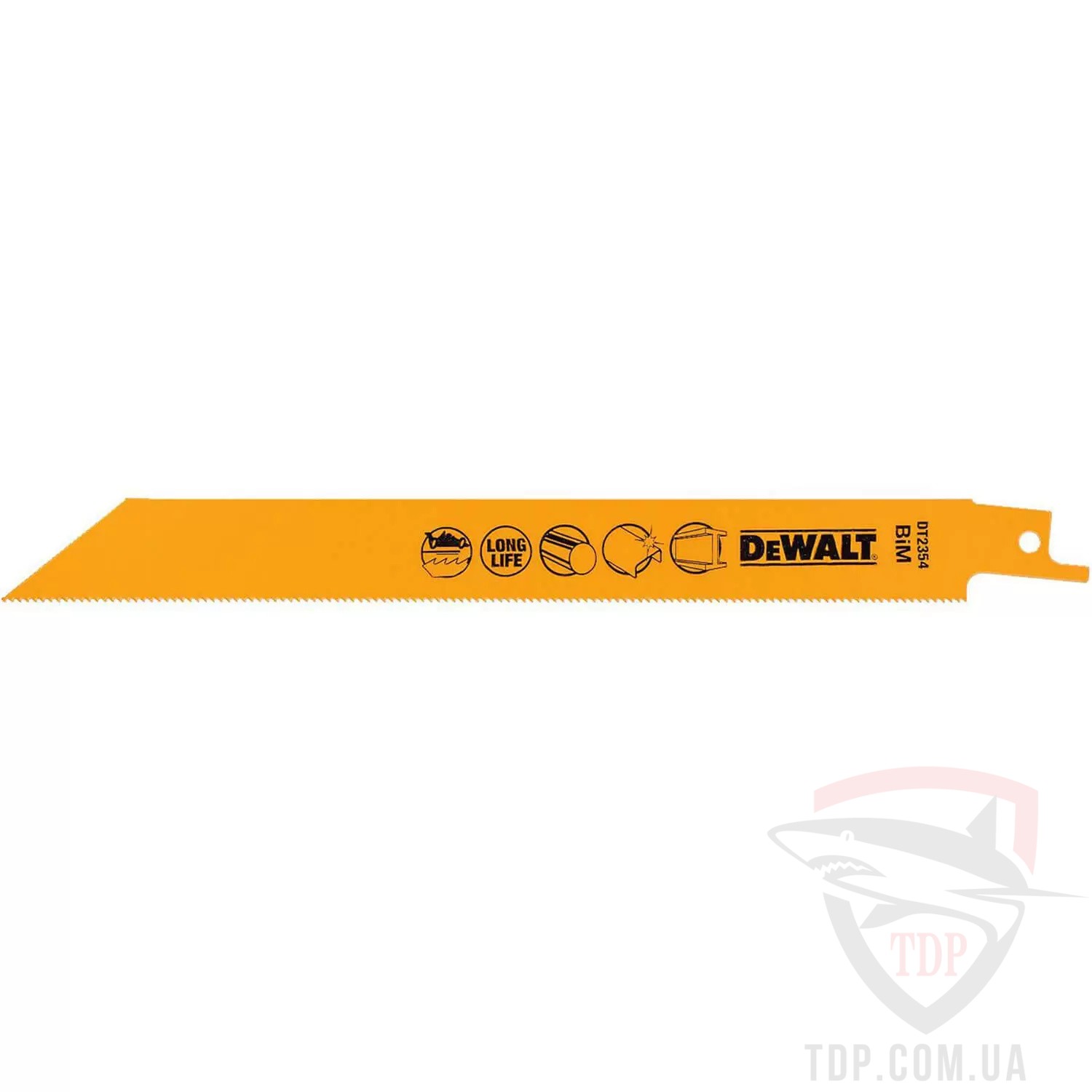Полотно пильне DeWALT для металу 203 мм 18 TPI 5шт (DT2354)