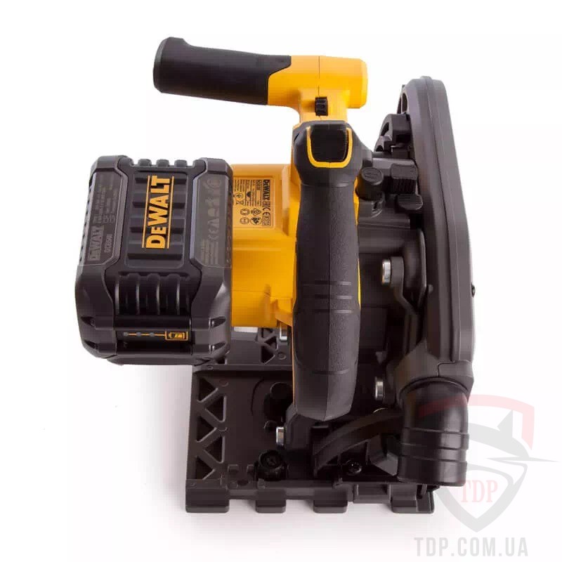 Пила дискова занурювальна акумуляторна DeWALT XR FLEXVOLT Li-lon (DCS520T2) - Фото №4