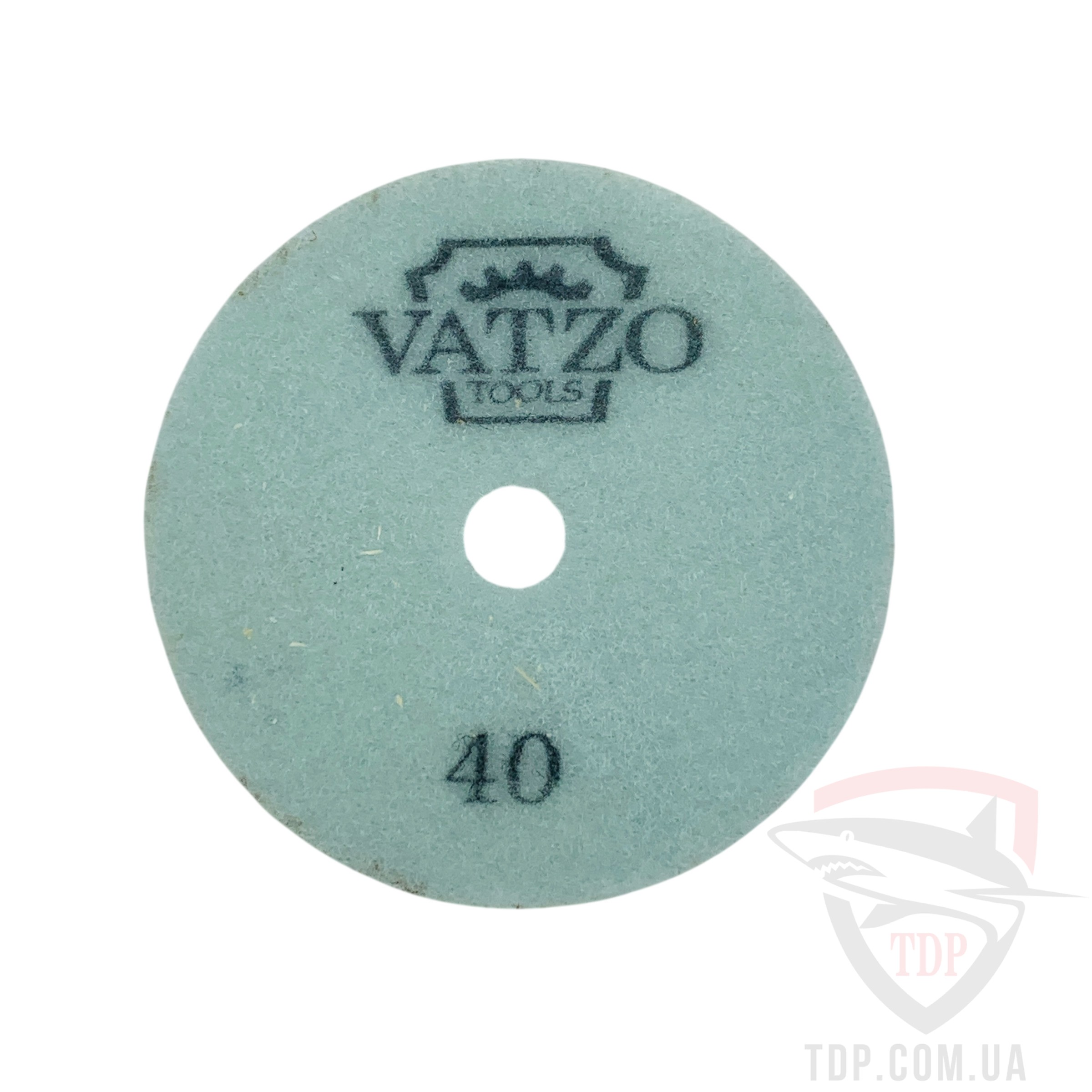 Круг алмазний полірувальний VATZO Wet КВІТКА D100x3x15 P40 (03-30040) - Фото №2