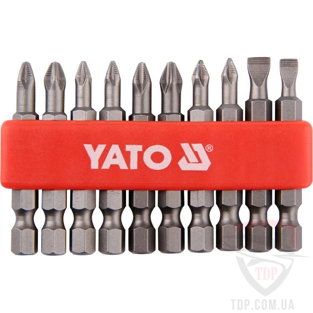 Набір біт YATO 50 мм 10шт (YT-0483)