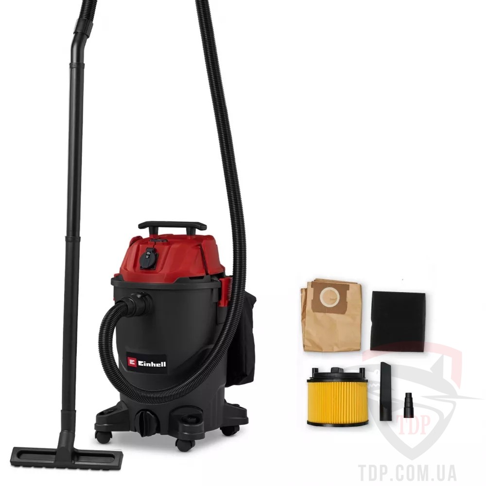 Уборочная техника Пилосос Einhell Classic TC-VC 3055 A 850Вт 30л пластиковий бак (2347430)