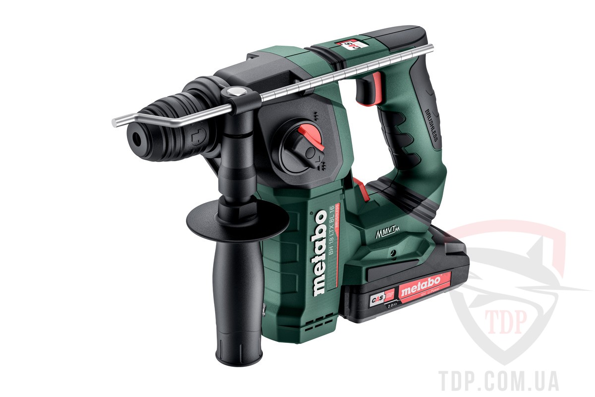 Электроинструмент Аккумуляторный перфоратор Metabo BH 18 LTX BL 16 SDS-plus