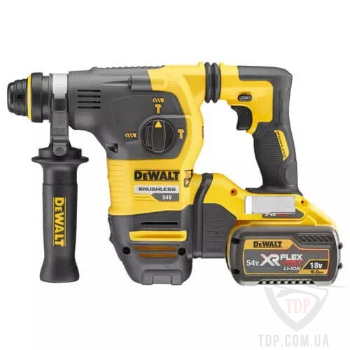 Перфоратор акумуляторний DeWALT SDS PLUS 54В (DCH333X2) - Фото №2