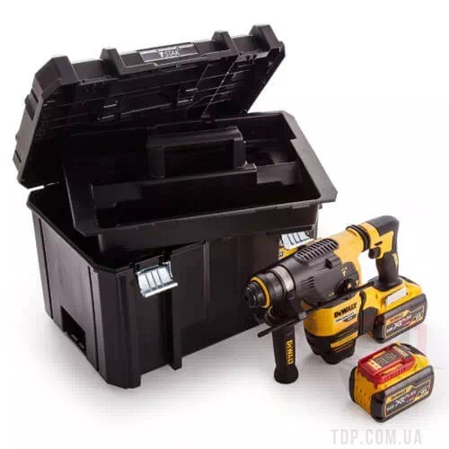 Перфоратор акумуляторний DeWALT SDS PLUS 54В (DCH333X2) - Фото №4