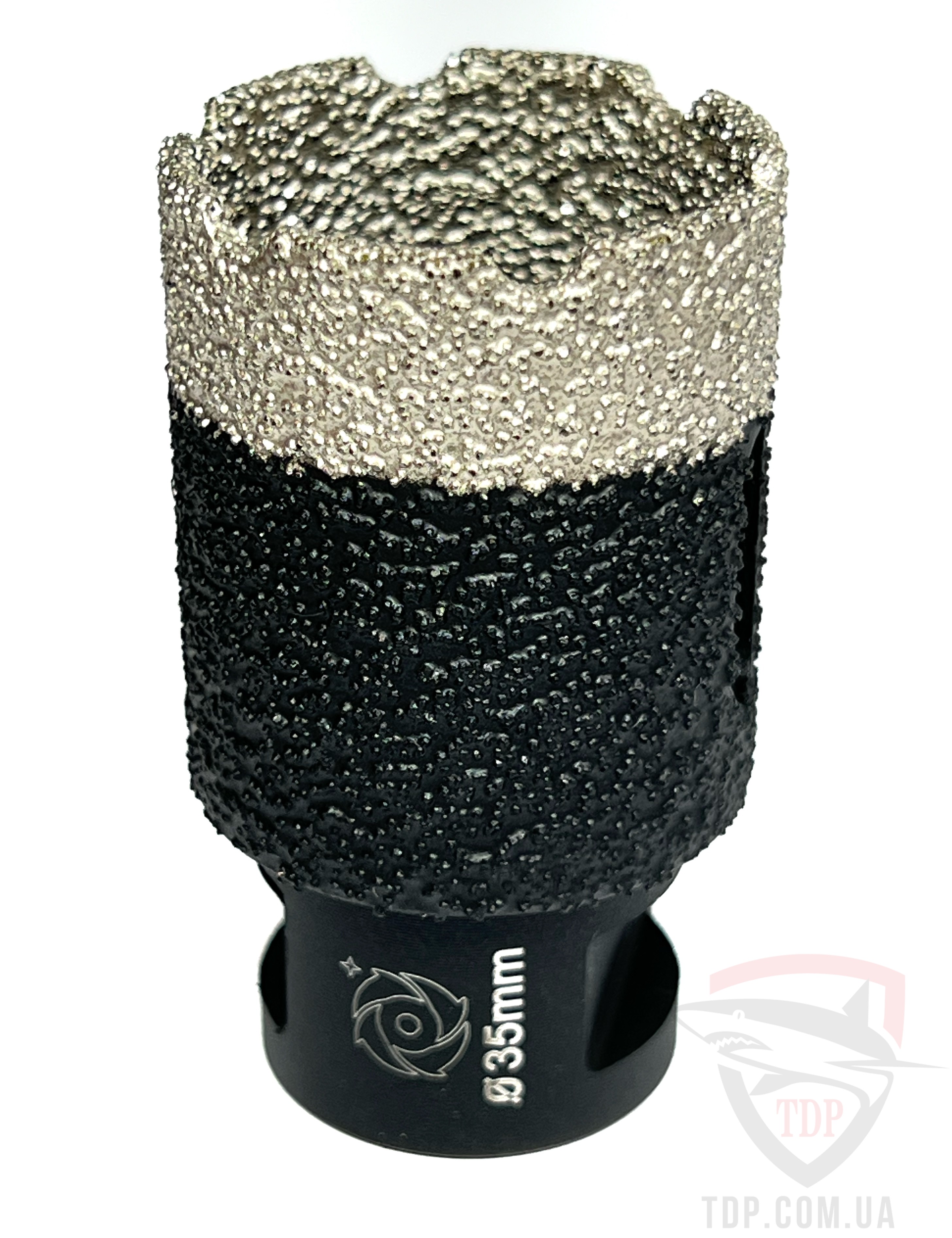 Алмазный инструмент Коронка алмазна Алмаз-Абразив 35 мм Black на КШМ M14 (04724)