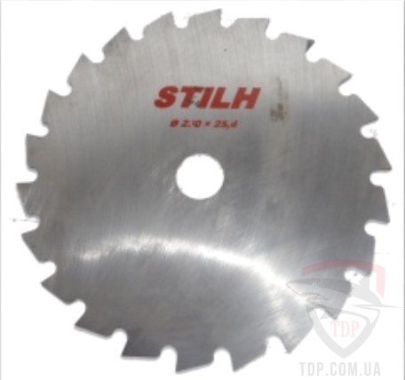 Садовая техника Диск для бензокоси STILH 230x25.4x24z