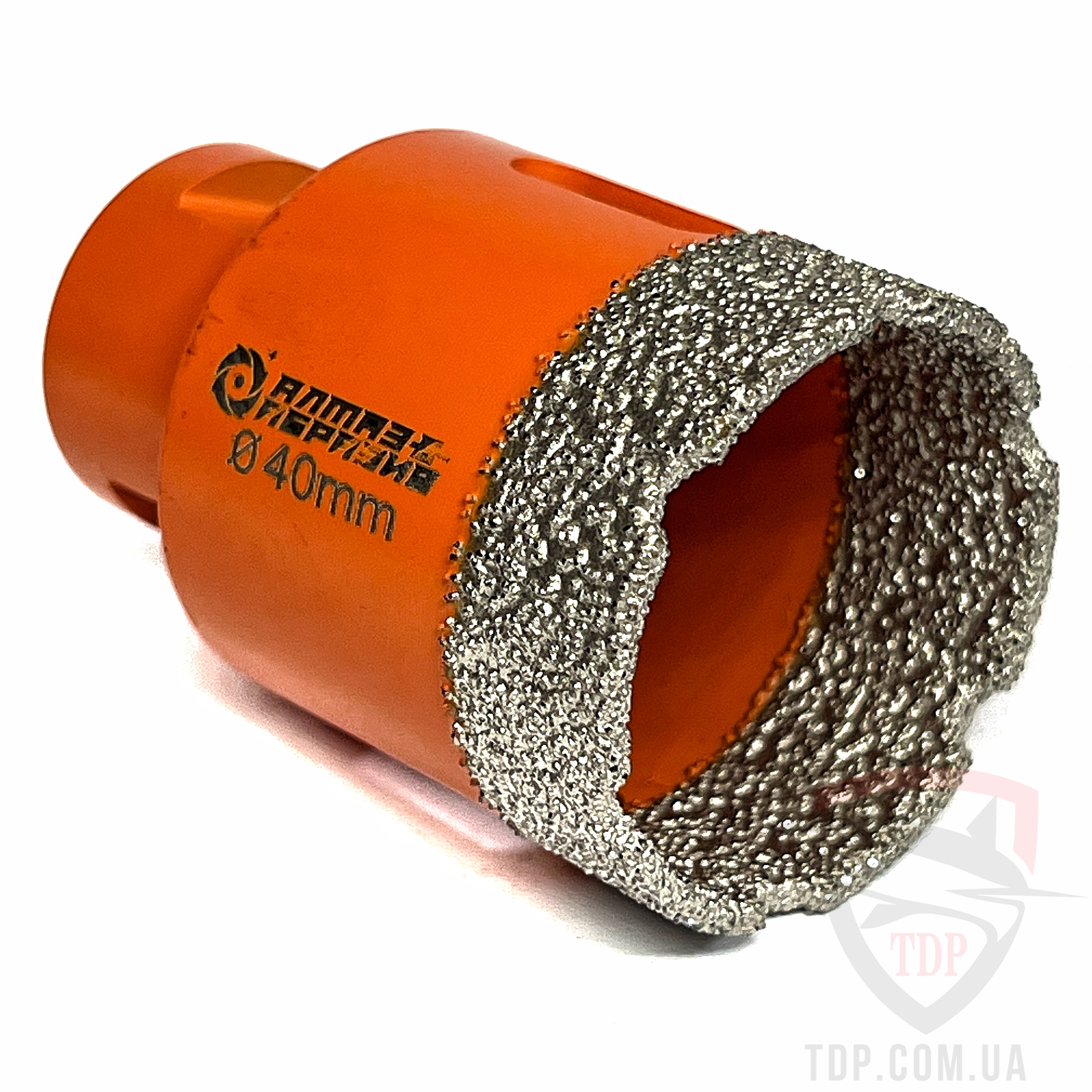 Алмазный инструмент Коронка алмазна Алмаз-Абразив 40 мм Orange на КШМ M14 (04015)