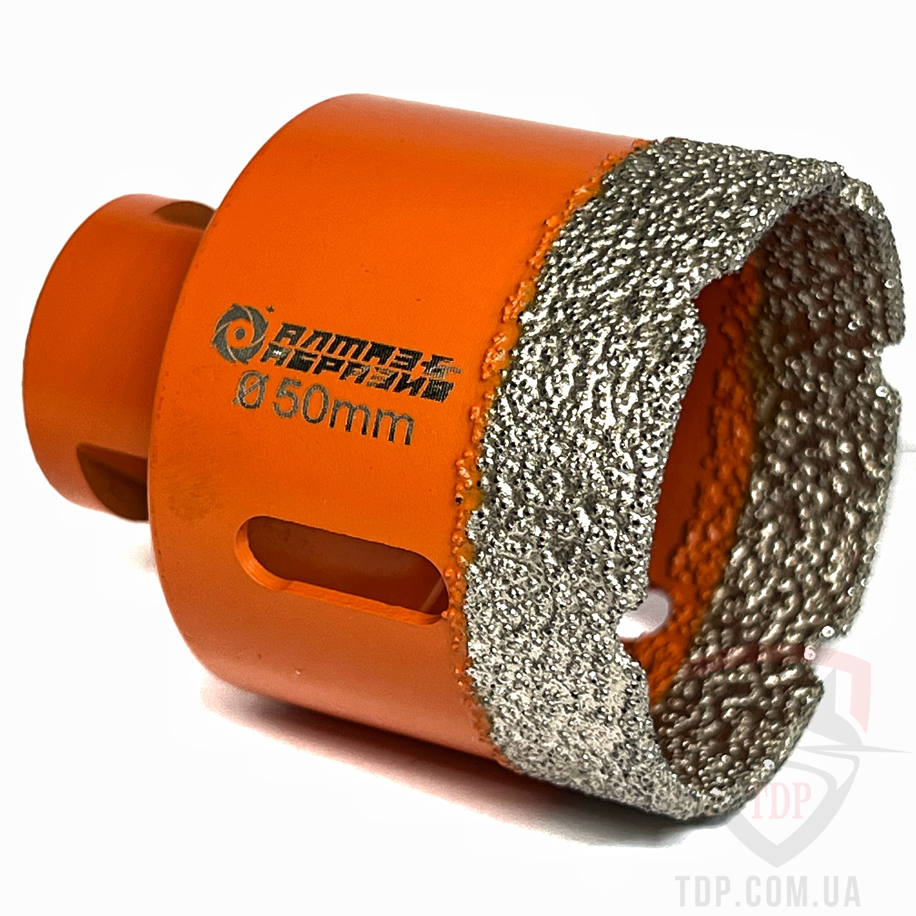 Алмазный инструмент Коронка алмазна Алмаз-Абразив 50 мм Orange на КШМ M14 (03215)