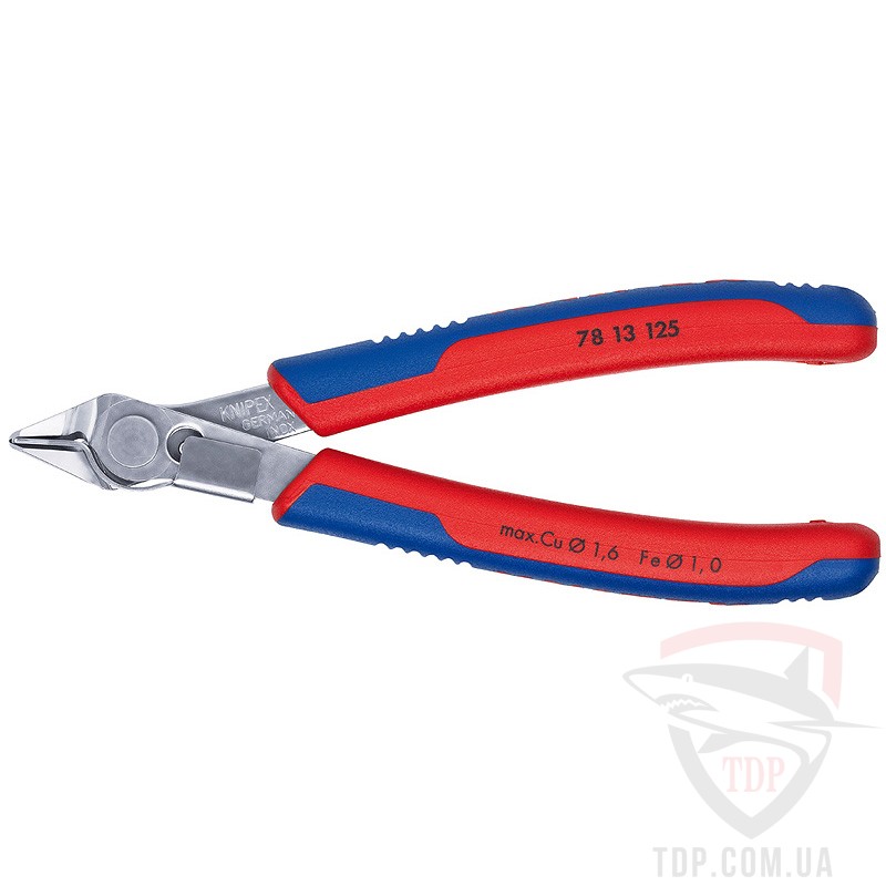 Ручной инструмент Кусачки Knipex Electronic super Knips 125 мм (78 13 125)